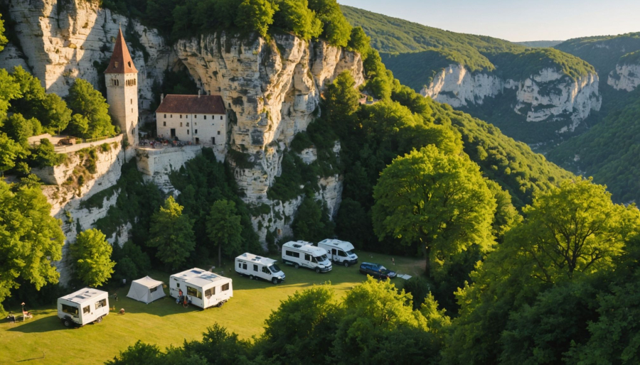 Gids camping rocamadour : natuur en erfgoed
